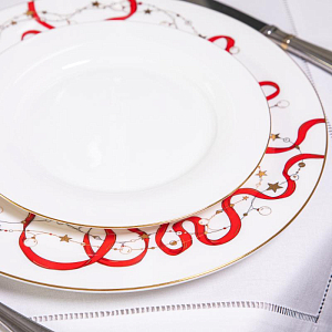 Тарелка Valerie Concept "Новогодние украшения"